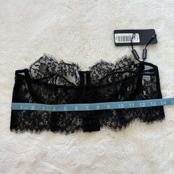 NWT!!! Dolce&Gabbana women bralette size M Authentic Retail 595$ - Picture 8 of 9